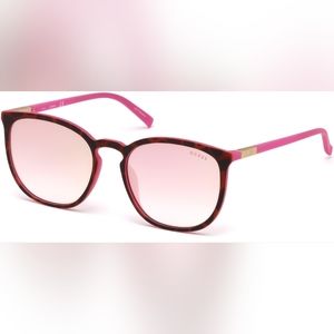 New GUESS GU3020 (Dark Havana/Bordeaux Mirror) Fashion Sunglasses